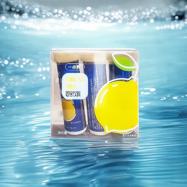 柠檬酸泡腾片一点君酸樱桃粉柠檬酸柠檬酸钾碳酸钠苏打固体饮料TL