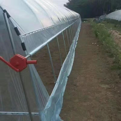 蔬菜椭圆保温大棚钢管全套养殖种植鸡鸭牛羊养鸡温室骨架半坡暖棚