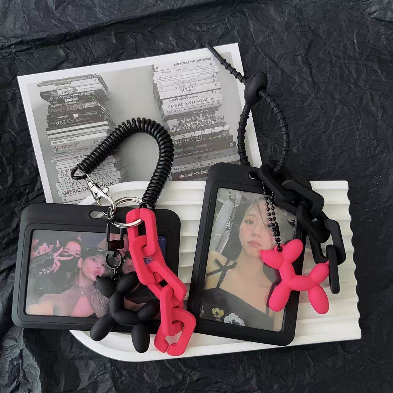 ins卡套证件钥匙扣一体公交校园卡门禁卡饭卡片工牌透明卡包,文具电教/文化用品/商务用品,卡套/证件套,淘宝优惠券,粉丝福利购,淘宝优惠卷