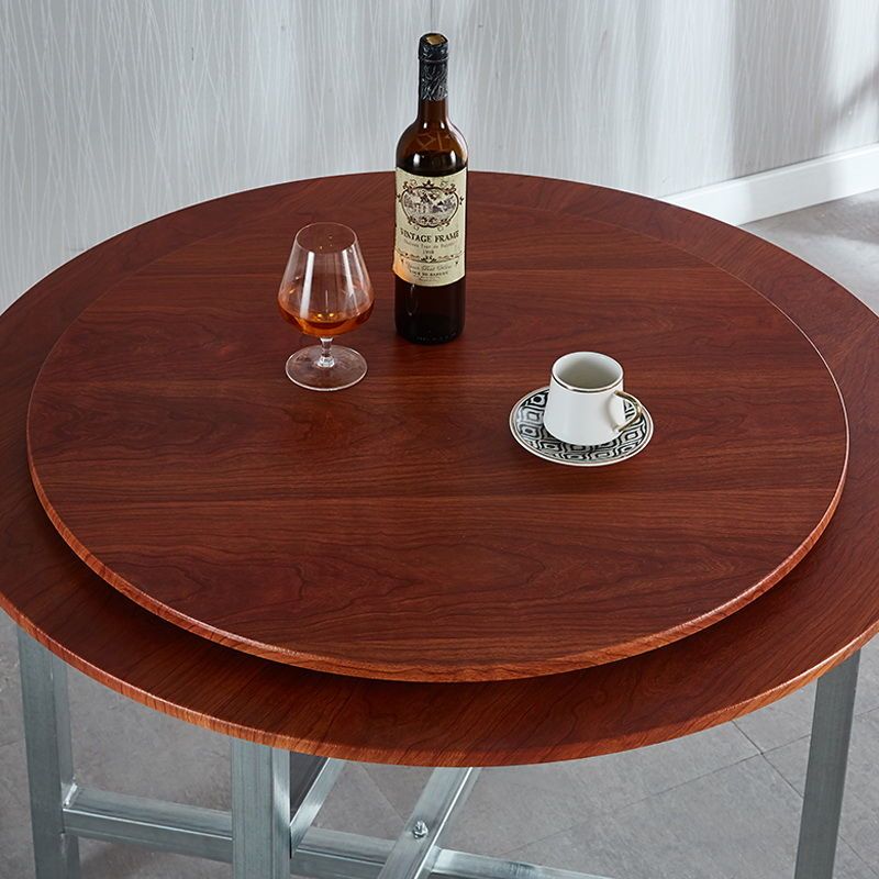 餐桌转盘家用旋转圆盘实木面板圆桌台圆形转盘大圆桌桌面圆餐桌