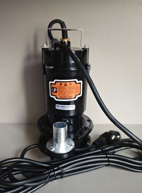 04707卡玛顿1寸水泵污水泵220V水泵抽水泵加长5米电线全铜电机泵