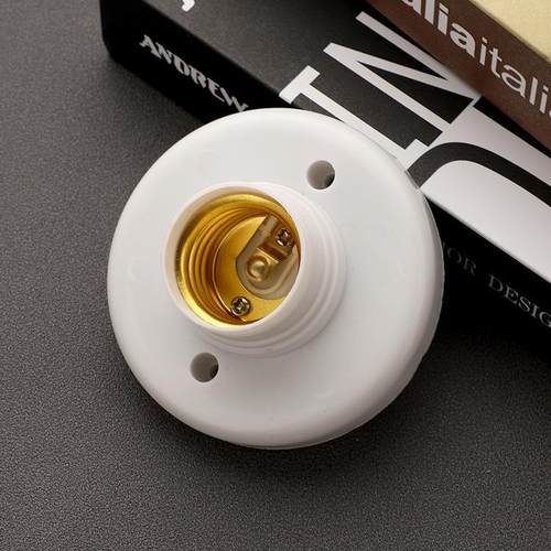 明装E27螺口灯头灯座 86形耐高温罗口 80/120/115mm圆型陶瓷爆款