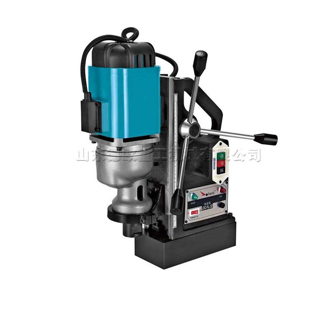 手提式磁铁电钻小型便携式电动钻机建筑桥梁钻削钻攻一体机