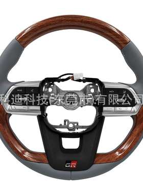 适用于LC3002022LC200老改新2010-2022碳纤维方向盘改装