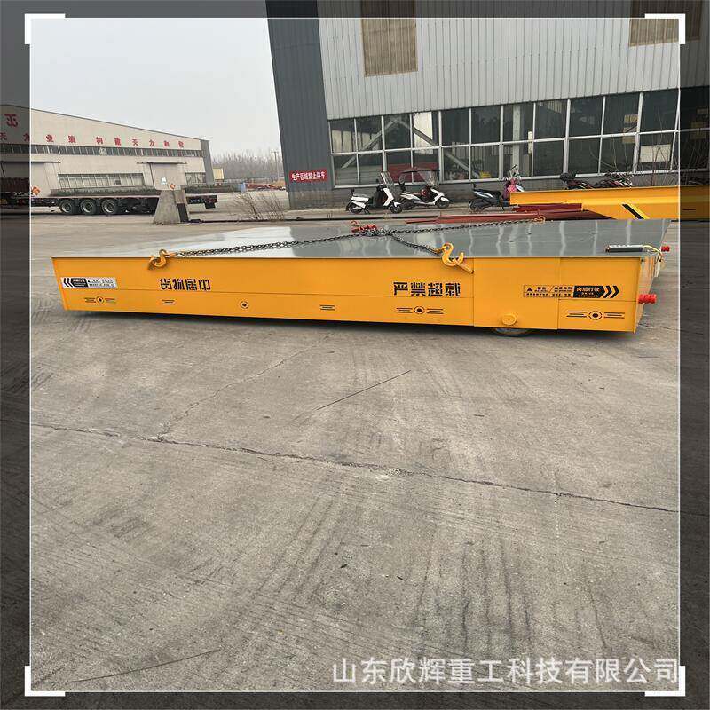 车间厂房搬运用蓄电池电动平车低压轨道搬运车货场电动无轨地平车