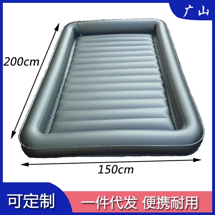 舒适泡泡底150x200cm充气床注水空气床垫按摩打气充气床家用