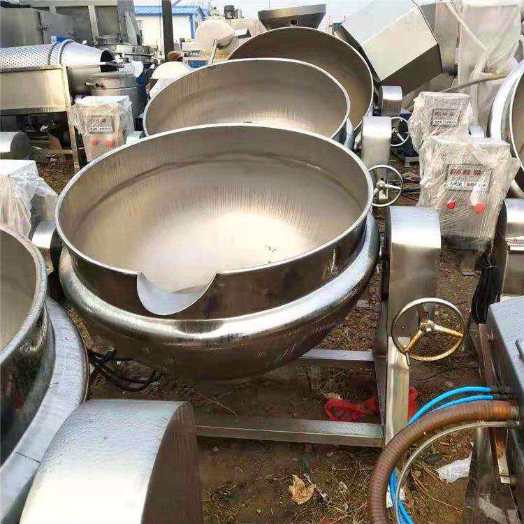电加热全自动可倾斜夹层锅稀饭豆沙搅拌夹层锅