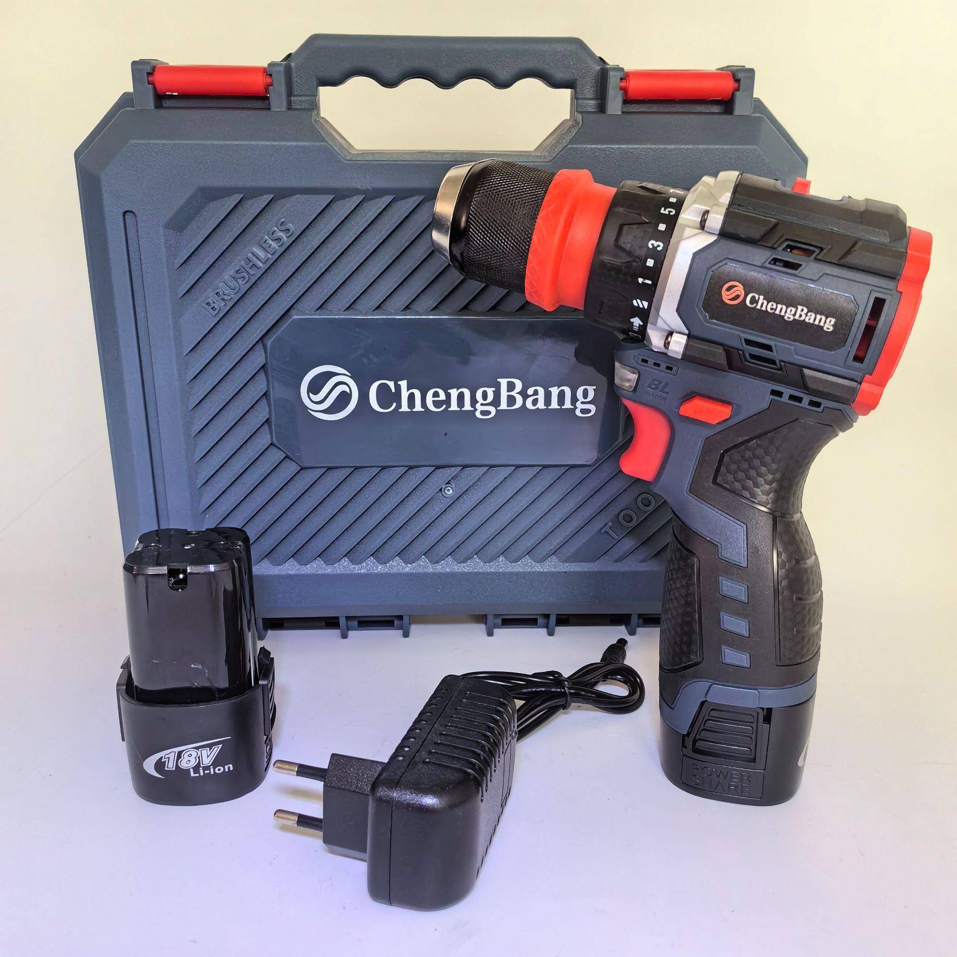 外贸CB系列锂电无刷起子电钻两用2401A