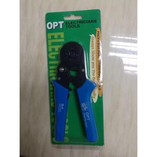 DL6欧式 端子压线钳OPT手动冷压钳四边形管型端子钳压接钳