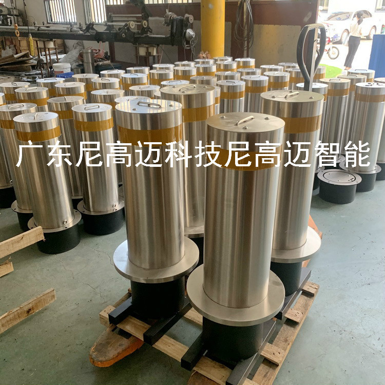 固定式移动路桩邯郸步行街可移动拆卸式防冲撞柱手动不锈钢挡车庄