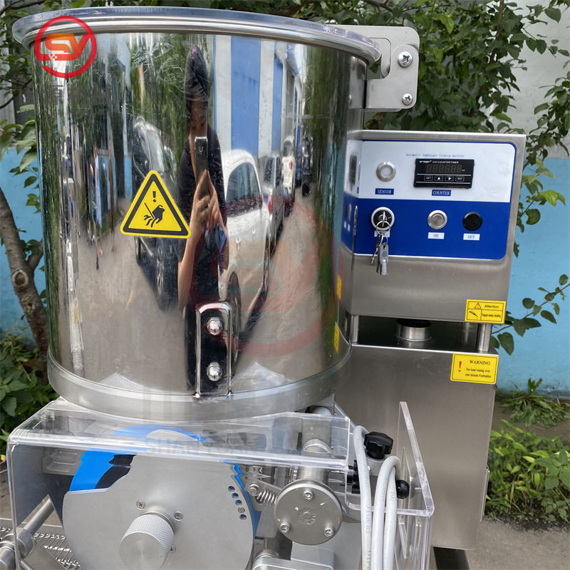 蔬菜鸡肉饼成型机碎肉组合成型机设备全自动蔬菜饼成型机器