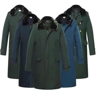 冬季寒区棉大衣中长款常服大衣加厚加长棉袄保暖防寒冷库工作服