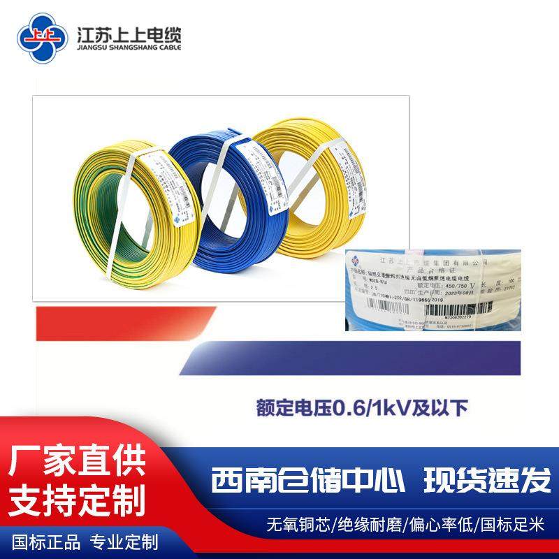 BV10平方电缆聚氯乙烯耐火阻燃电源线家用单芯硬线上上线缆防火