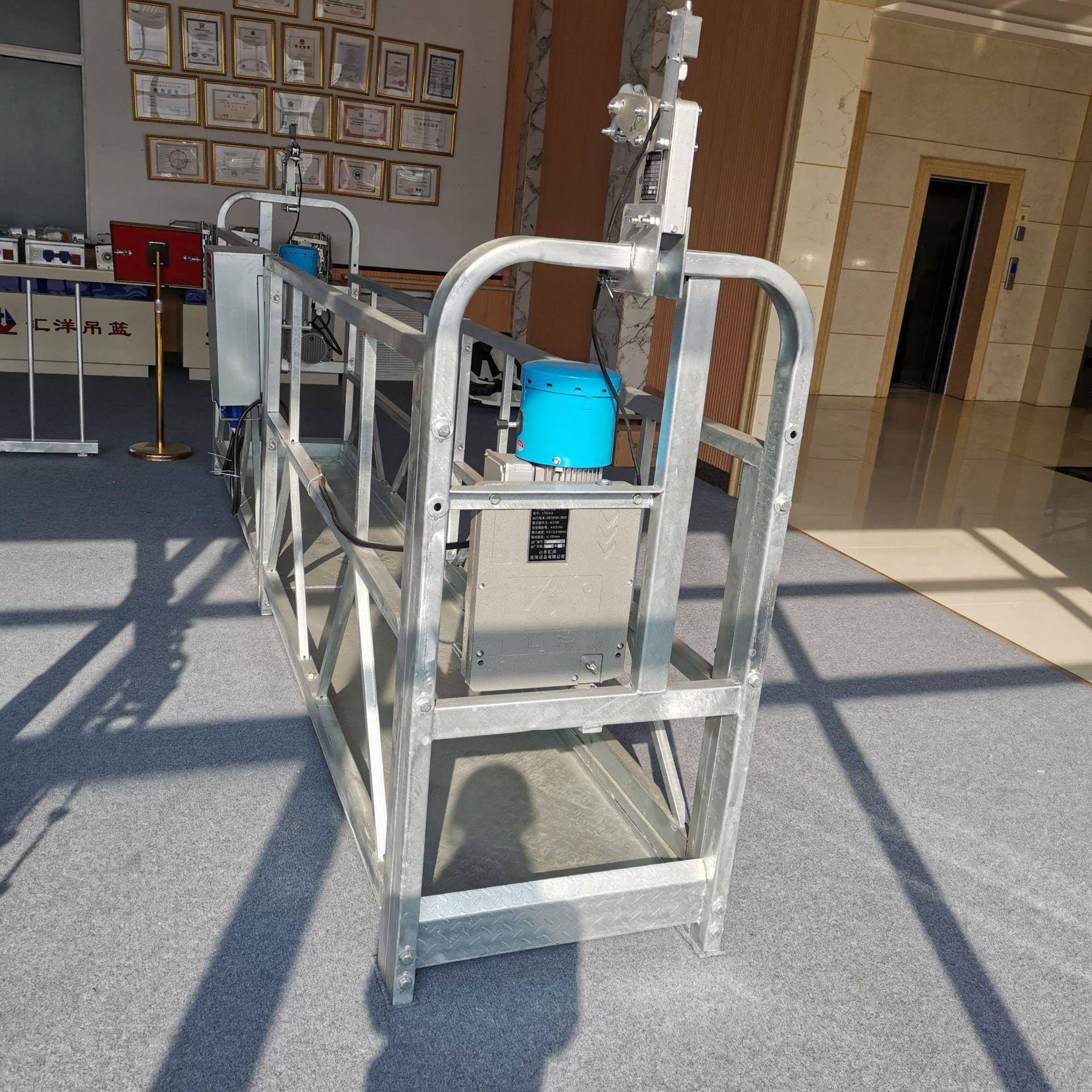 绍兴镀锌吊篮_电动吊篮价格_施工建筑吊篮设备齐全