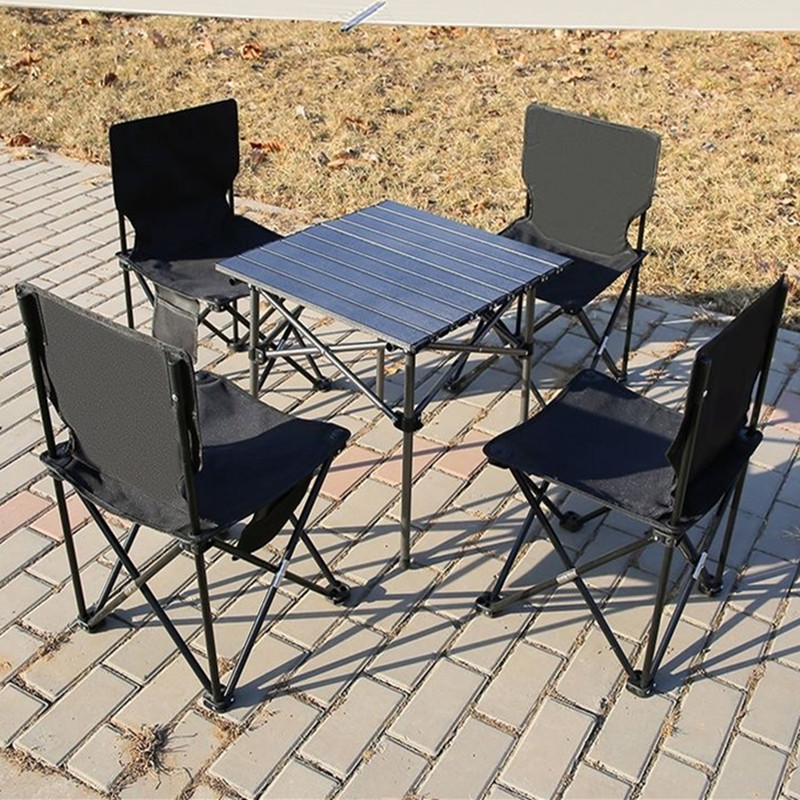 户外折叠桌子野外露营蛋卷桌沙滩庭院烧烤摆摊桌子公园方桌
