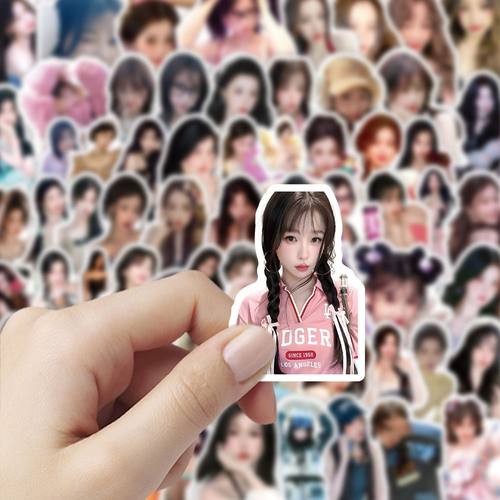 爆款虞书欣贴纸明星创意ins高颜值周边手机diy手账贴画装饰笔记本