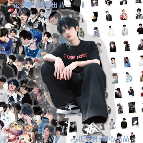 朱志鑫206张PET贴纸高颜值DIY