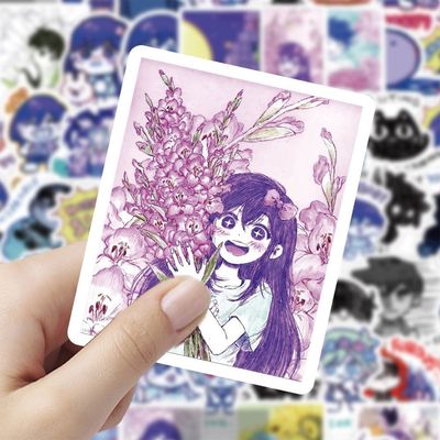omori角色贴纸二次元60张