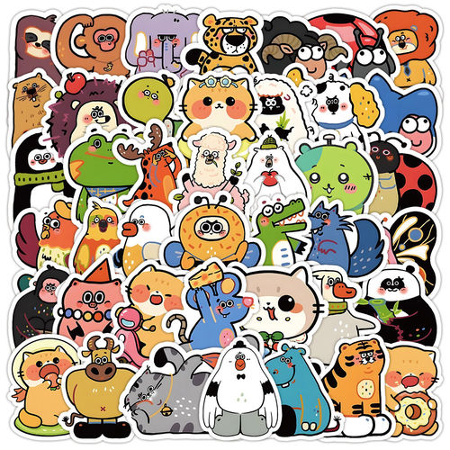 365儿童卡通贴纸480张防水免裁