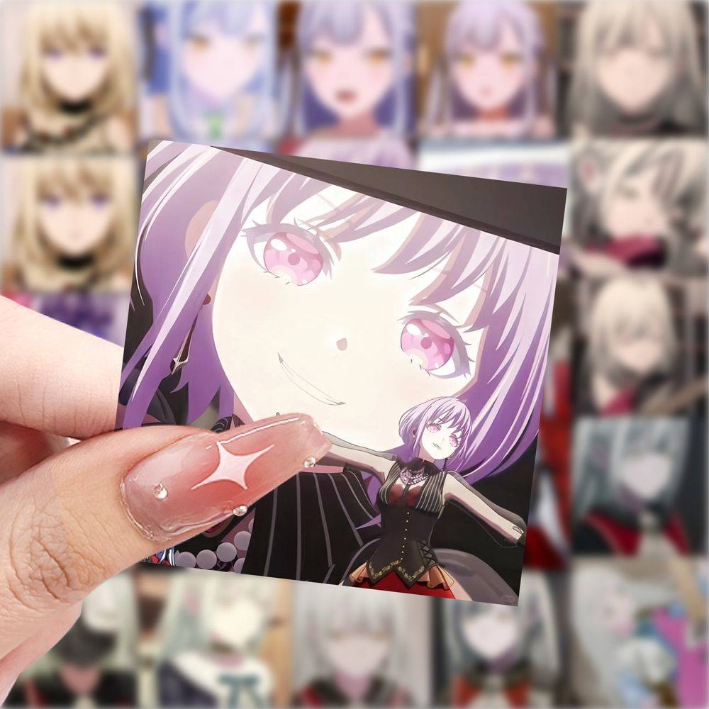 118张颂乐人偶贴纸动漫周边二次元手账本装饰卡通防水diy手机贴