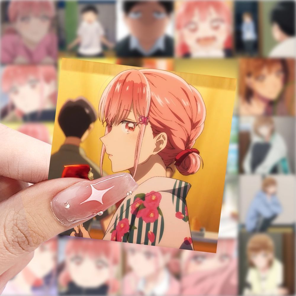 青春之箱蓝箱周边鹿野千夏蝶野雏笔记本电脑手机二次元行李箱贴纸