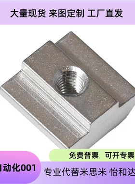 铝型材专用滑块螺母LNSN6/8/10-20-30-40-45-4/5/6/8/10-100P先装