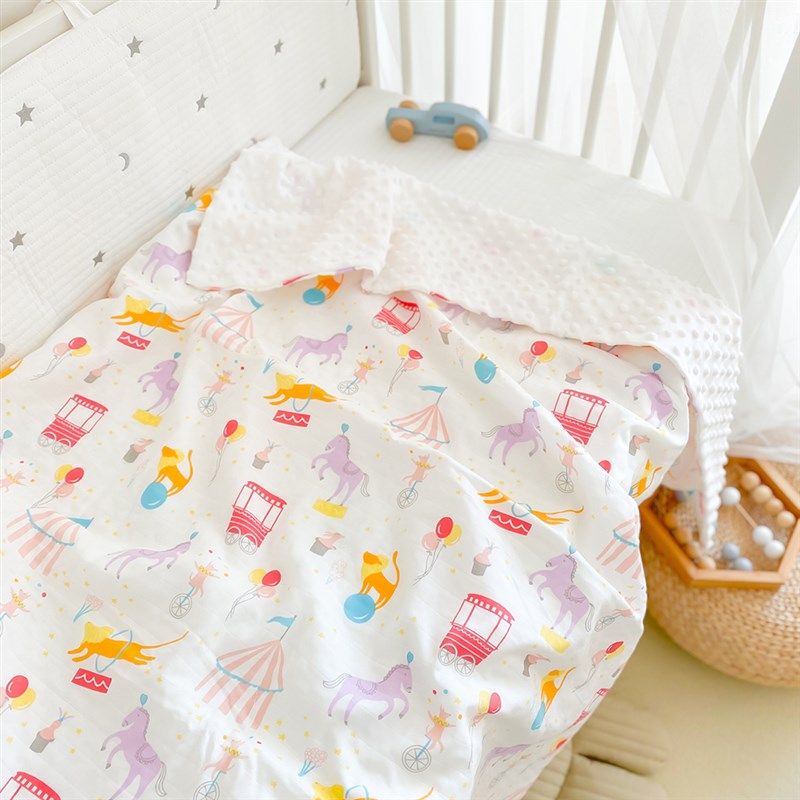 婴儿纯棉被套新生儿安抚豆豆毯幼儿园宝宝盖毯换洗被罩可拆洗被子,婴童用品,被套,淘宝优惠券,粉丝福利购,淘宝优惠卷