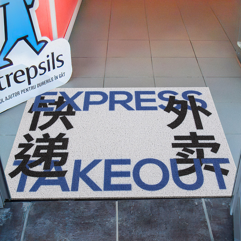 【进门地垫】摊牌丝圈入户门 pvc耐磨蹭土除尘玄关门外室外脚垫子