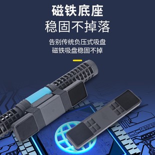 创宁鱼缸造浪泵变频环流泵潜水打浪器变频恒流泵吹鱼粪便横流泵