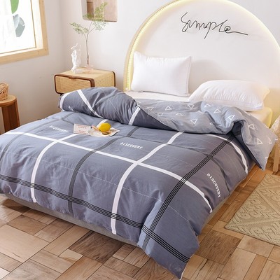 单件纯棉被套卡通全棉学生被罩1.5米1.8m单双人裸睡被套200X230米