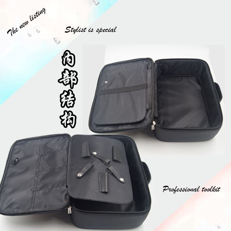 发型师剪发工具包理发多功能剪刀包美发手提包化妆包便携电吹风包