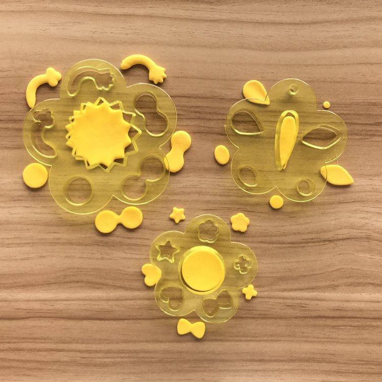 卡通五官表情造型模具烘焙翻糖饭团卡通包花样馒头饼干表情模具