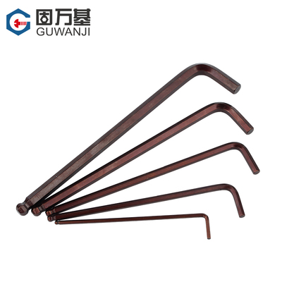 高强度s2内六角扳手球头加长L型6方棱超硬工业级扳手套装M1.5-M27