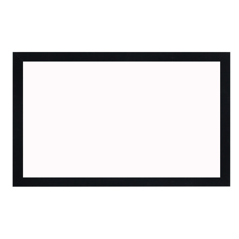 定做高清画框幕布80寸100寸120寸150寸180寸16:9家用投影屏幕长短
