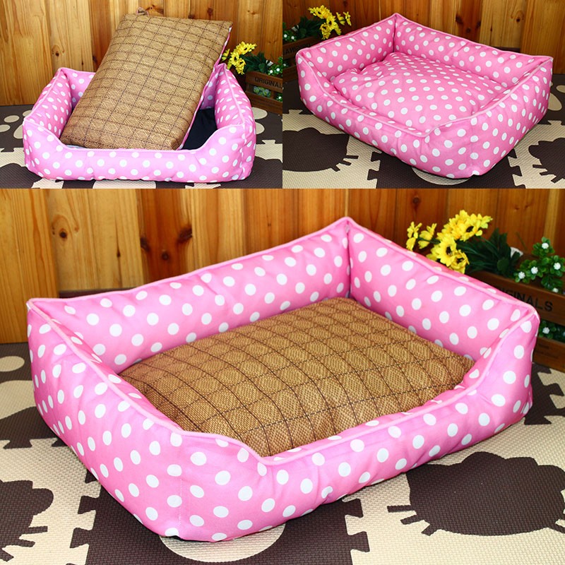 全拆洗宠物凉席狗窝藤窝夏季泰迪比熊贵宾幼犬宠物窝小狗