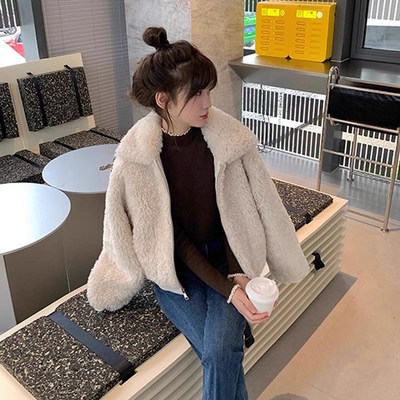 一体加绒毛衣花边领加绒加厚打底衫女士内搭上衣秋冬半高领针织衫