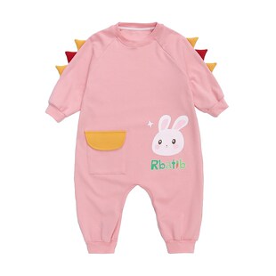 女童连体睡衣春秋款纯棉小女孩宝宝儿童家居服防着凉秋季婴儿睡袋