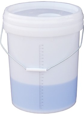 2V06透明刻度桶20升5L计量桶大小水桶带盖密封提水pp包装全新塑料