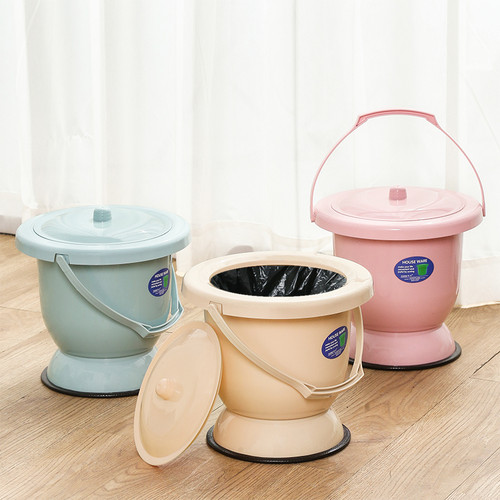 痰盂尿桶尿便盆尿罐夜壶加厚带盖手提家用起夜女成人孕妇儿童卧室