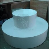 店展台时尚 店展示台鞋 包包展示台服装 服装 展示 展台 圆形中岛柜鞋