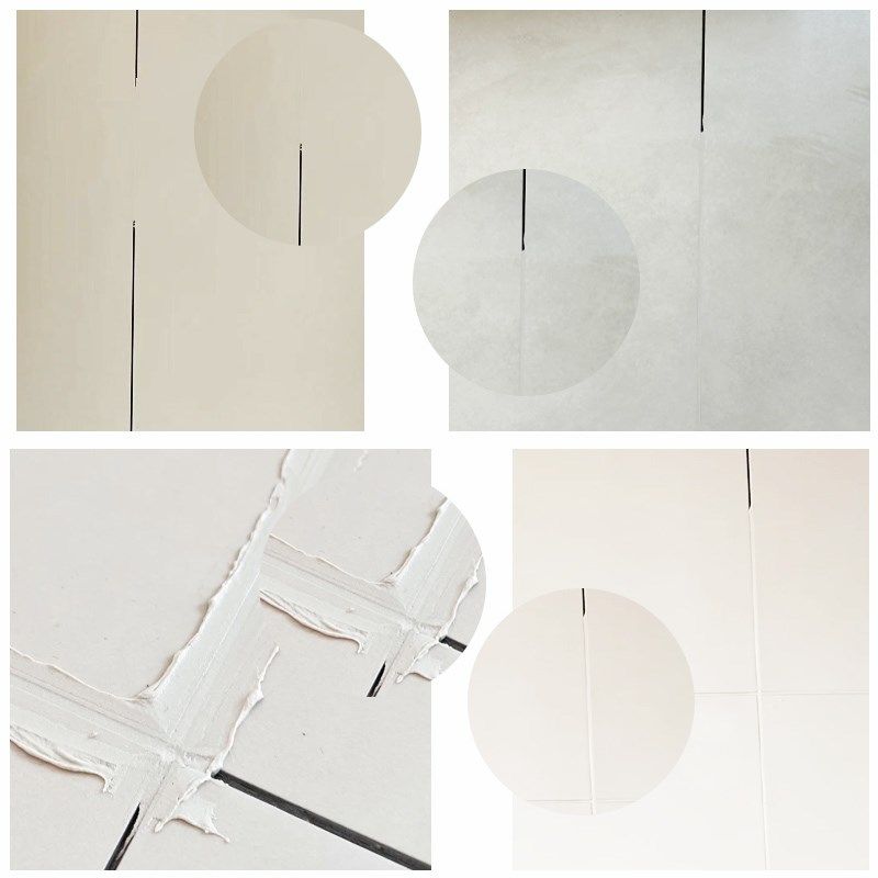 奶油风美缝剂小样地砖瓷砖专用天冬聚脲填缝剂微水泥勾缝剂定制