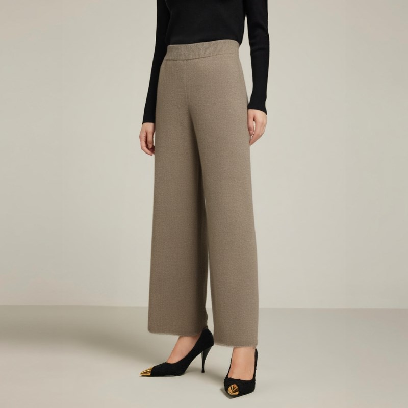 【特卖】春秋纯羊毛套衫时尚套装女毛衣内搭上衣休闲裤Y438C2052