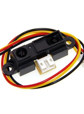 2Y0A21 GP2Y0A21YK0F 红外测距传感器 GP2D12距离检测10-80cm带线