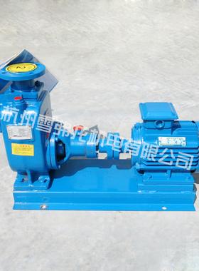 厂家200ZX400-32卧式自吸清水离心泵/380V铸铁/ZX离心自吸泵