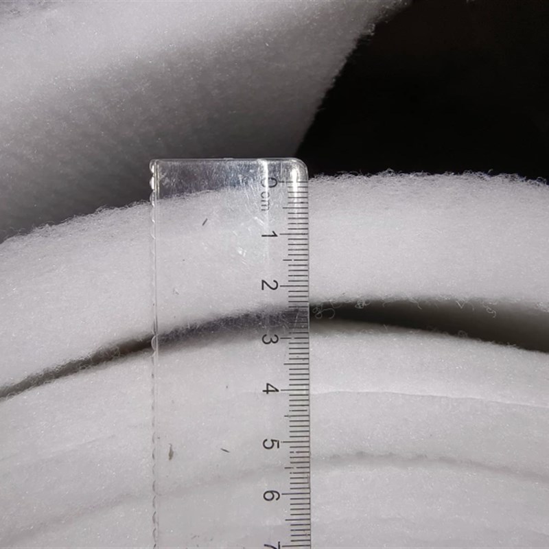 新款过滤热熔棉水产海鲜池专用过滤棉高密度过滤 1 米/10 米/2cm