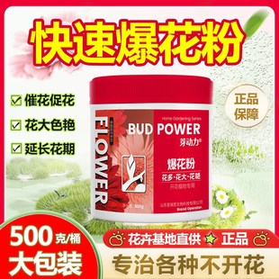 爆花粉快速开花粉通用植物魔肥爆满花2号催花促花冒花素专用肥料