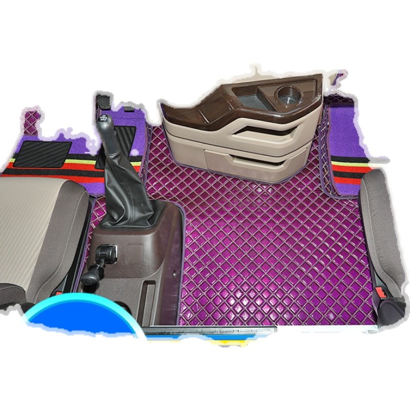 解放J6p脚垫大全包围专用jh6/j6l货车用品大全改装解放车内装饰潢