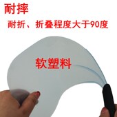 面罩美发挡脸喷干发胶护脸透明挡板影楼造型遮刘海剪发工具理发店