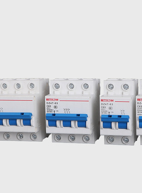 小型断路器空气开关DZ47-63 1P/2P/3P/4P-6A 10A 16A 25A 32A 60A