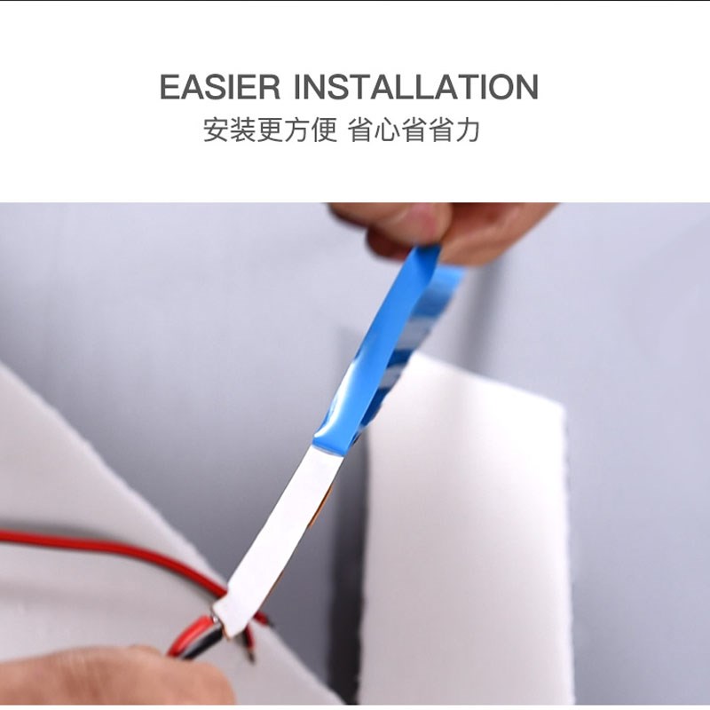 12V低压发光字S型可转弯灯带LED户外防水超亮贴片迷你字自粘灯条